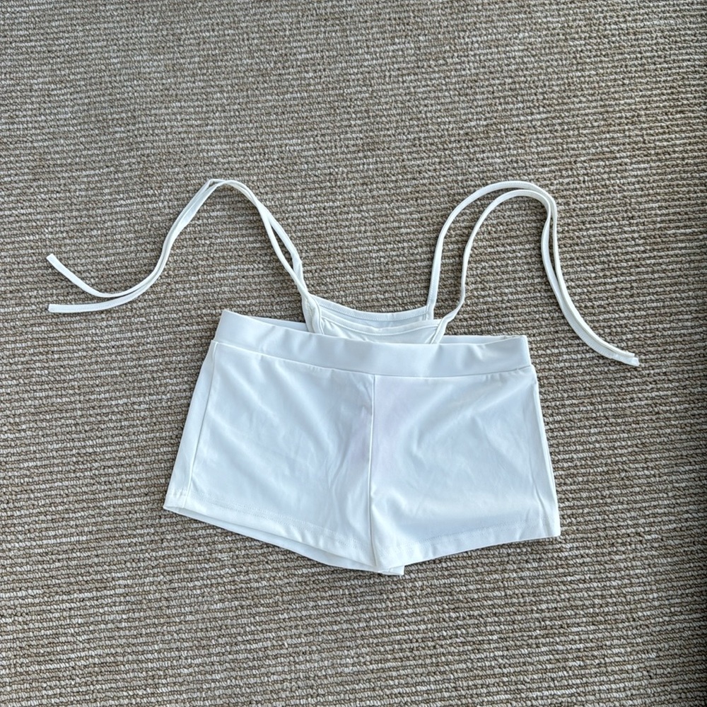 White shorts